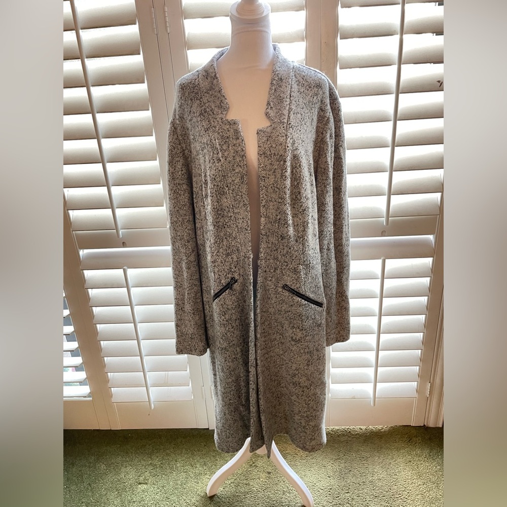 Torrid light weight gray coat